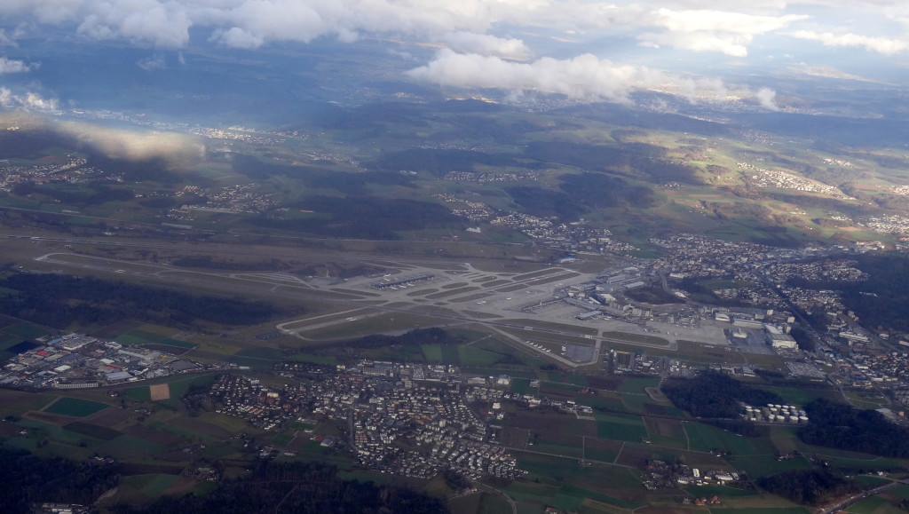 Der Flughafen Zürich